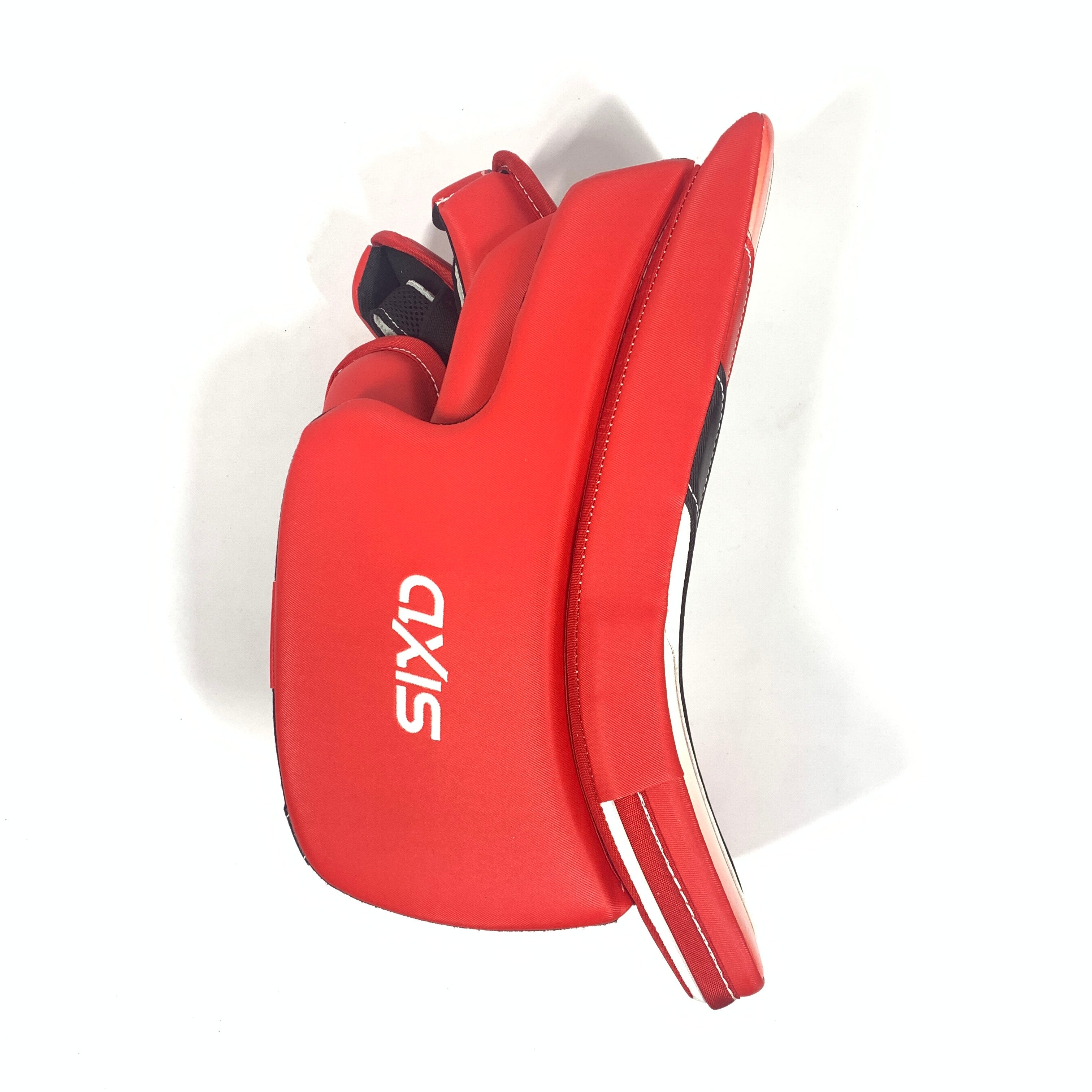 Nouveau bloqueur de gardien CCM Axis Pro Stock (blanc/rouge/noir)